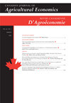 CANADIAN JOURNAL OF AGRICULTURAL ECONOMICS-REVUE CANADIENNE D AGROECONOMIE雜志封面